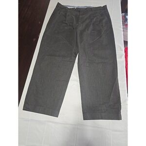 Axist Straight Leg Pleated Front Gray Dress Pants Mens Size 42x30 A3230